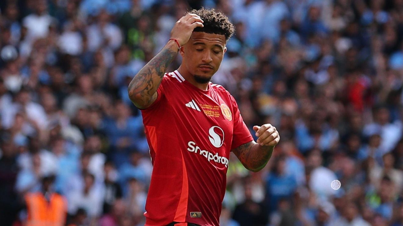 Man Utd winger Jadon Sancho