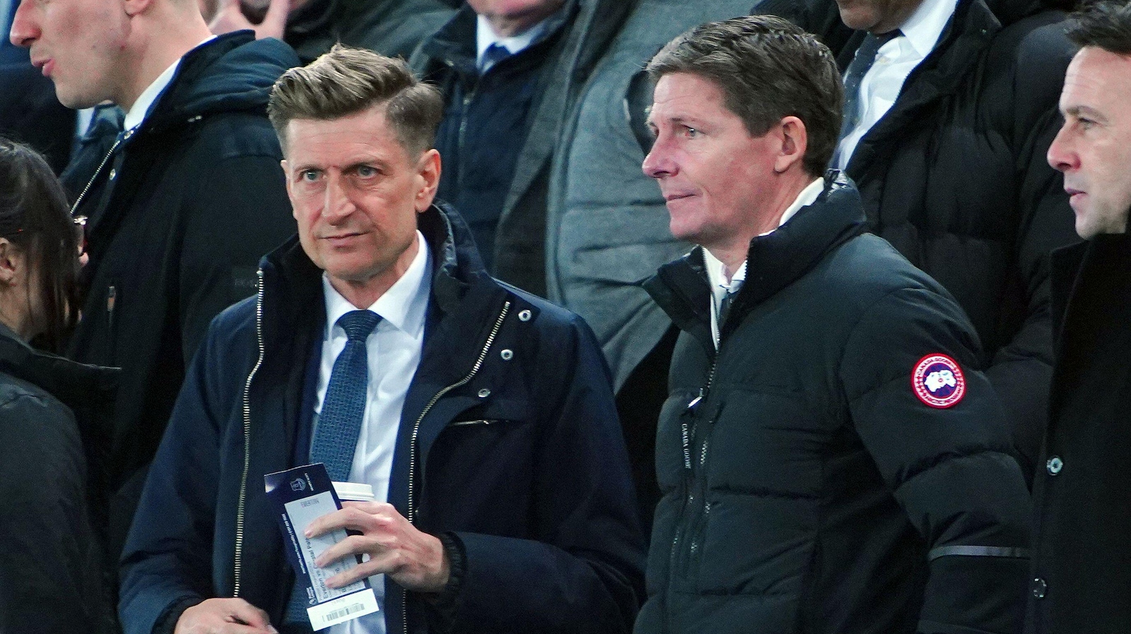 Steve Parish and Oliver Glasner