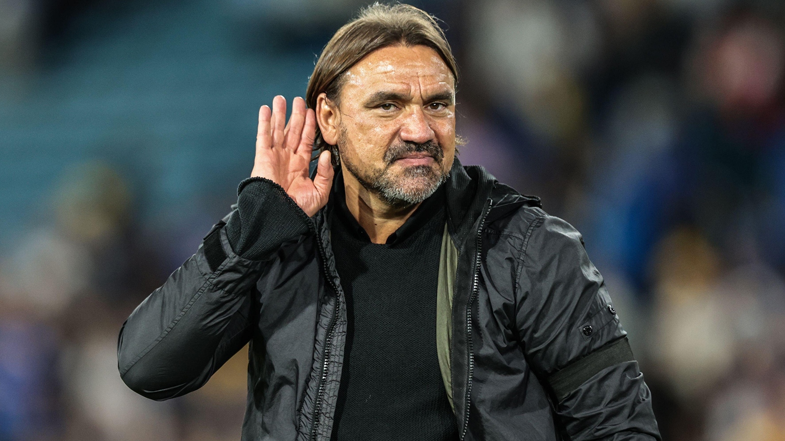 Daniel Farke teases crowd