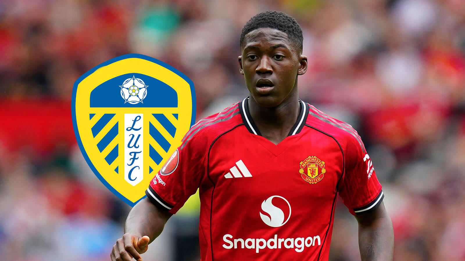 F365 Kobbie Mainoo with Leeds badge 1 1