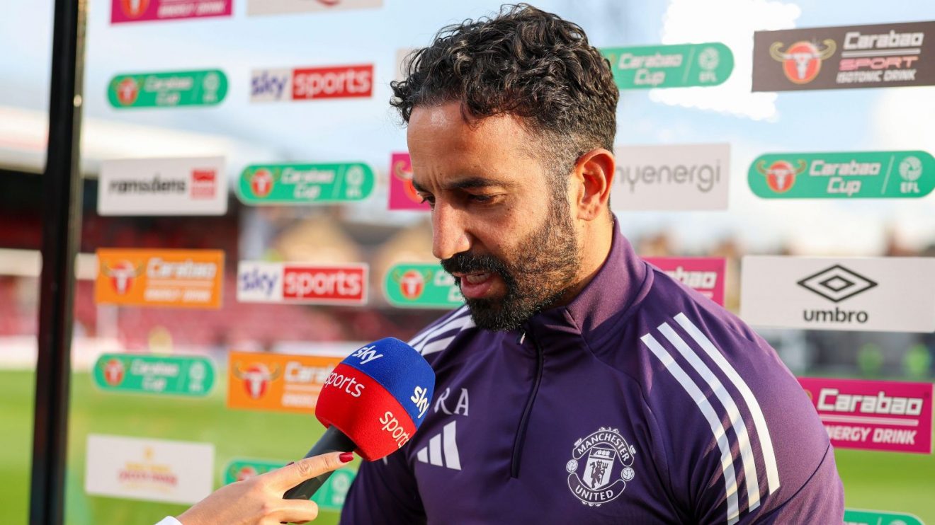 Man Utd boss Ruben Amorim