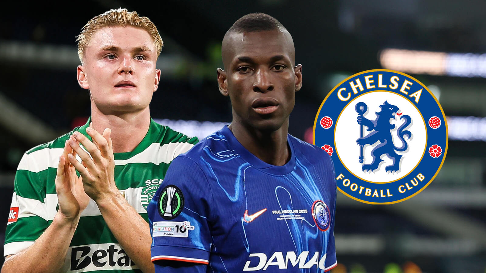 F365 Conrad Harder Nicolas Jackson with Chelsea badge 1