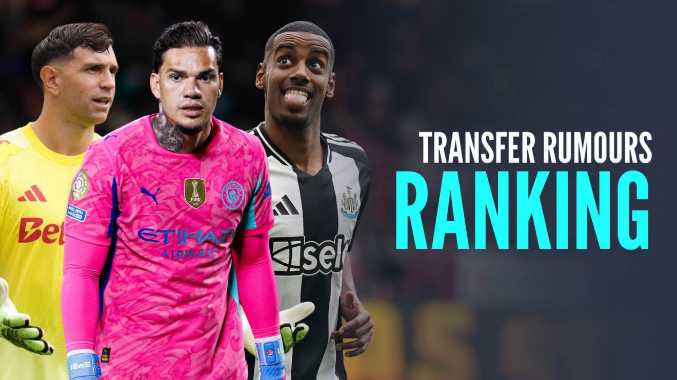 Emi Martinez, Ederson, Alexander Isak, Transfer rumour ranking graphic
