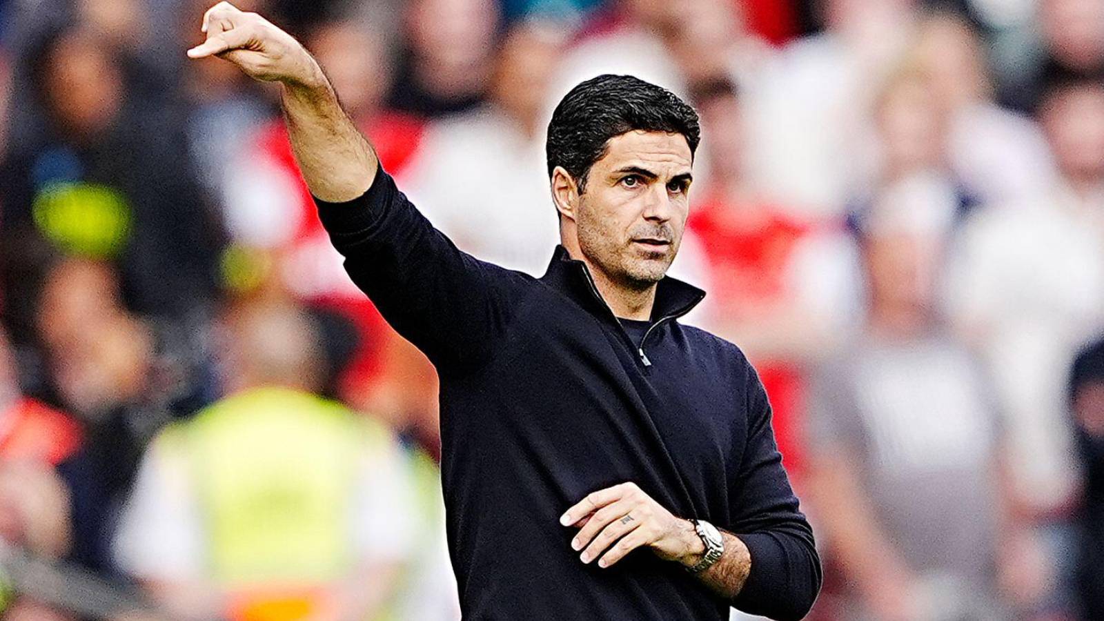 Mikel Arteta Liverpool F365