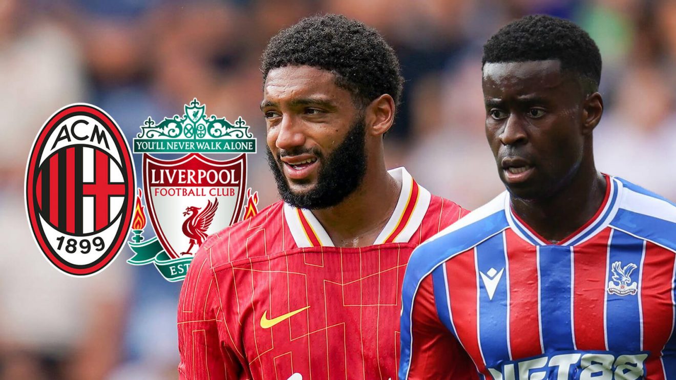 Liverpool transfer target Marc Guehi and Joe Gomez