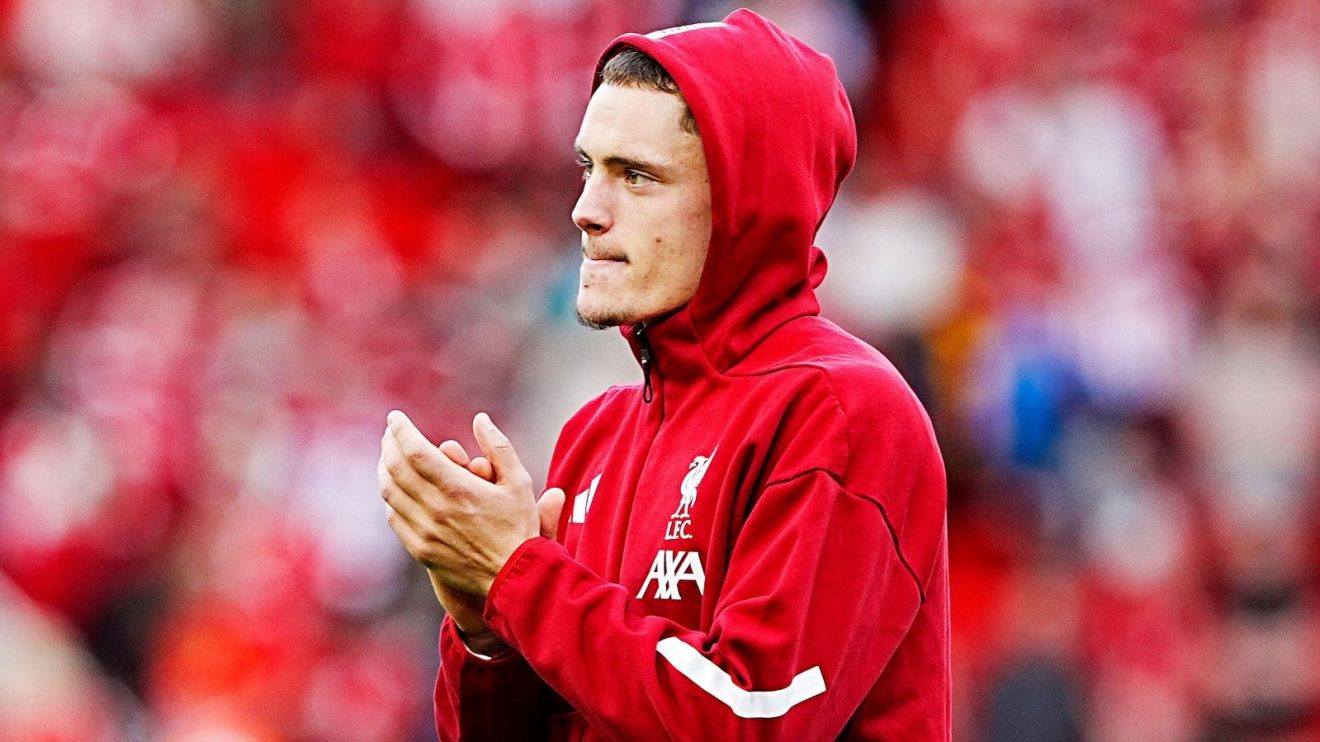 Liverpool midfielder Florian Wirtz