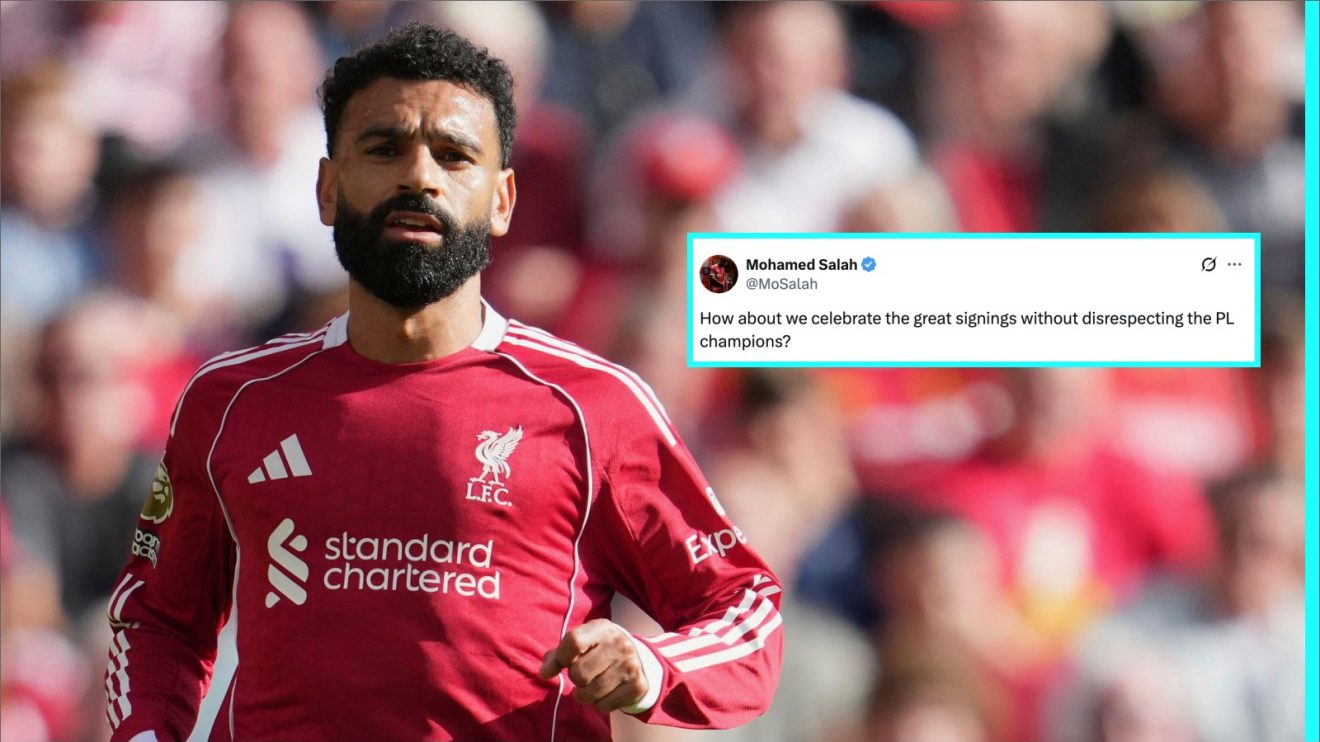 Mo Salah and a tweet he made