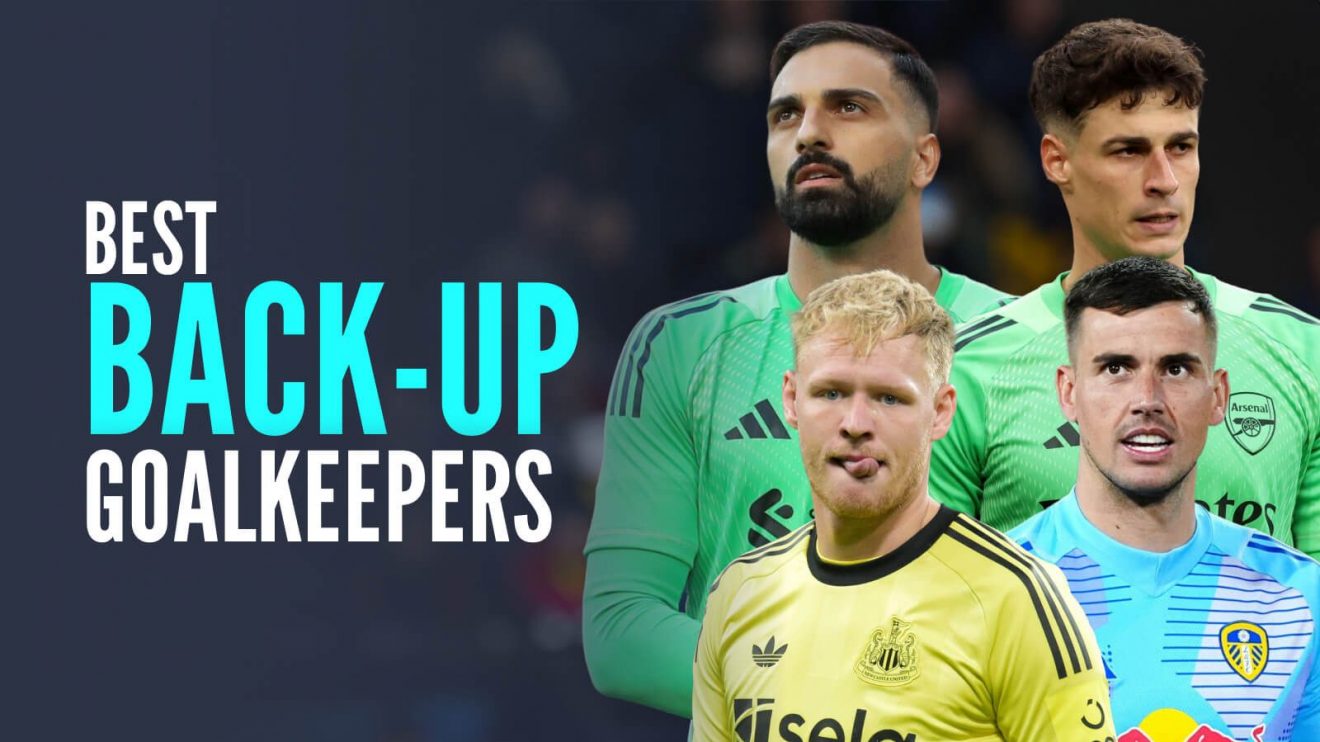 Premier League goalkeepers Giorgi Mamardashvili (Liverpool), Aaron Ramsdale (Newcastle), Kepa Arrizabalaga (Arsenal) and Karl Darlow (Leeds)