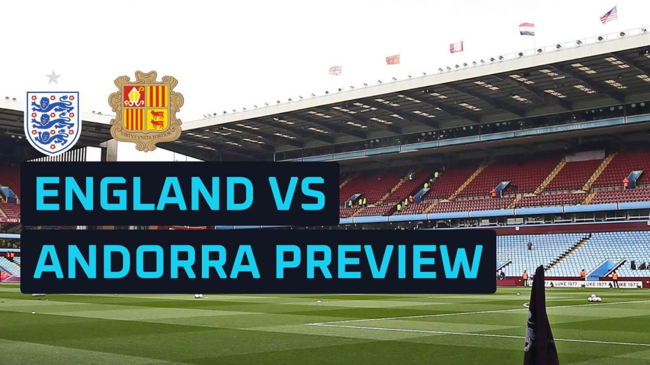 England and Andorra clash at Villa Park