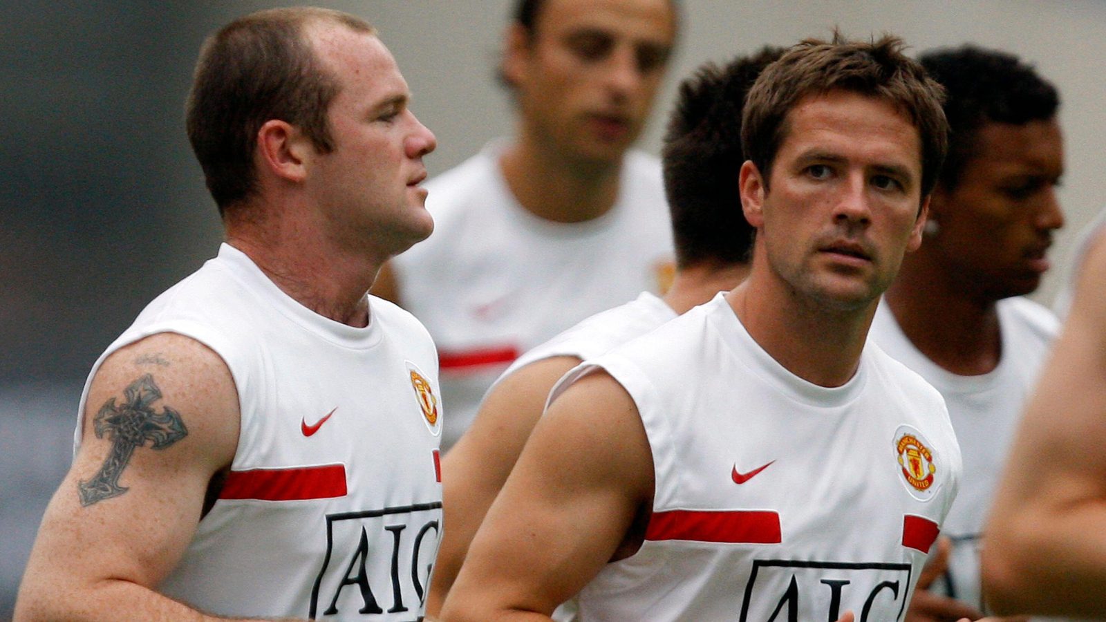Michael Owen Wayne Rooney F365