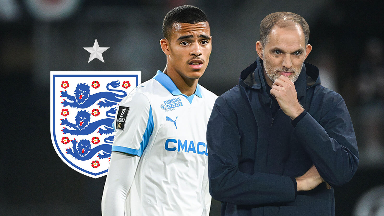 F365 One Badge Mason Greenwood Thomas Tuchel England
