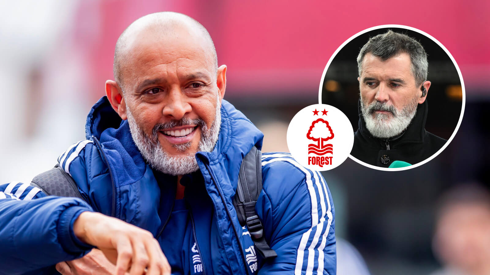 Two Images Collage 2805 Roy Keane Nuno Espirito Santo