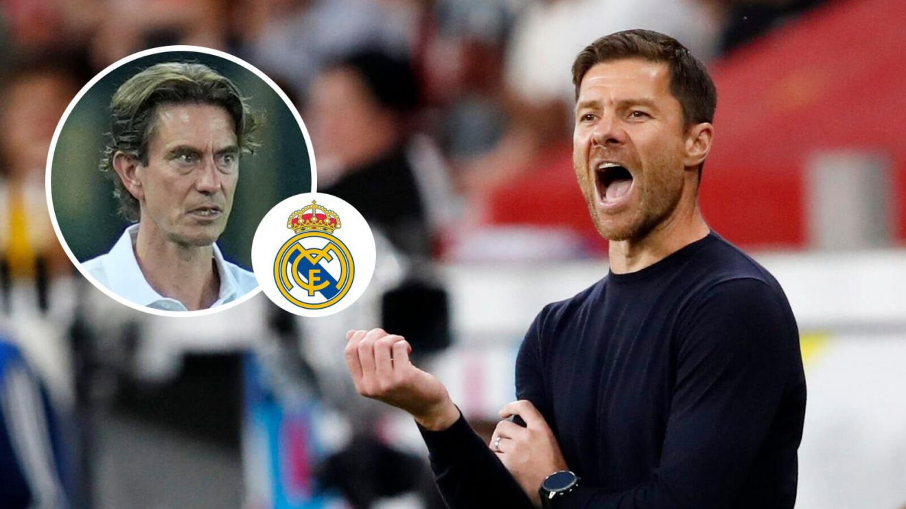 Spurs boss Thomas Frank and Real Madrid boss Xabi Alonso