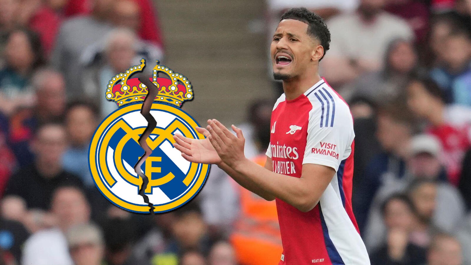 William Saliba Real Madrid F365
