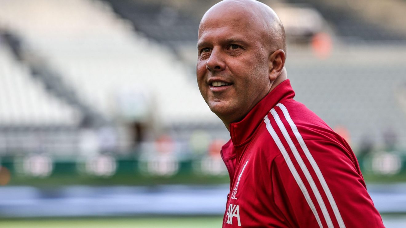 Liverpool head coach Arne Slot at St James' Park