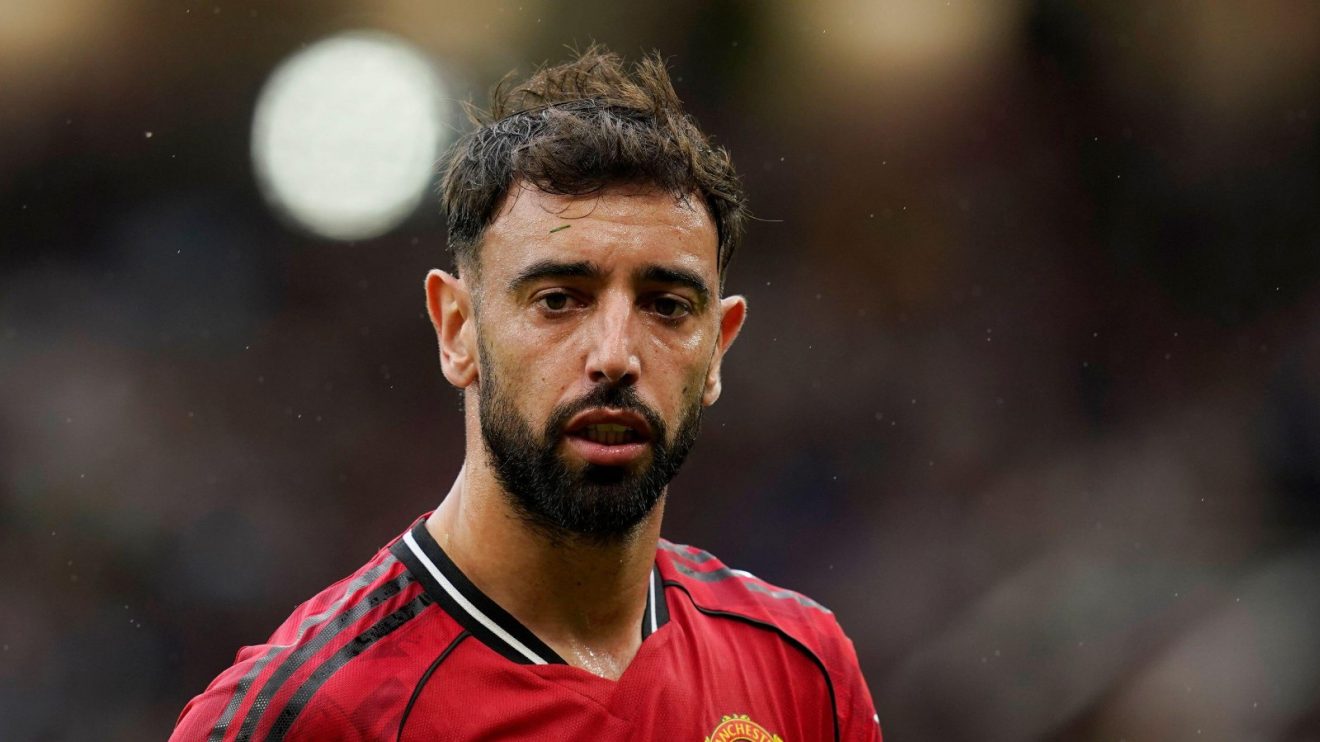 Man Utd captain Bruno Fernandes