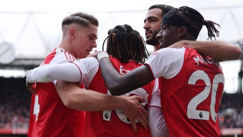 Crouch singles out ‘unplayable’ Arsenal star for praise as Arteta’s side thrash Nottm Forest