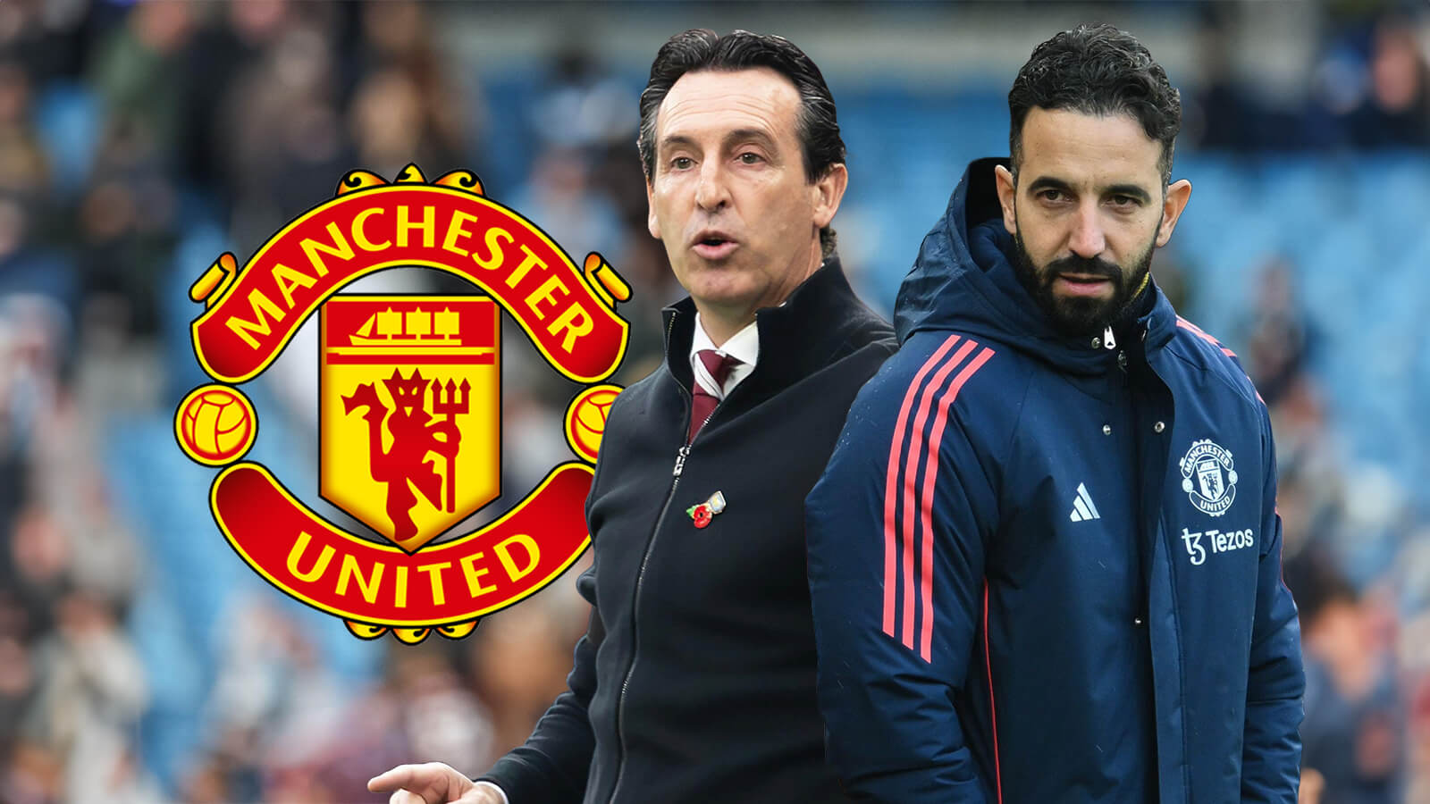 F365 One Badge Unai Emery Ruben Amorim Manchester United 1