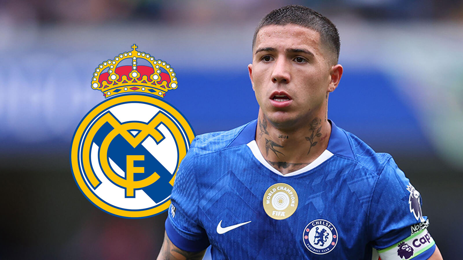F365 One Badge Enzo Fernandez Real Madrid 1
