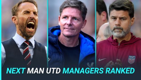 Next Man Utd manager: Ranking Amorim’s replacements puts Southgate second