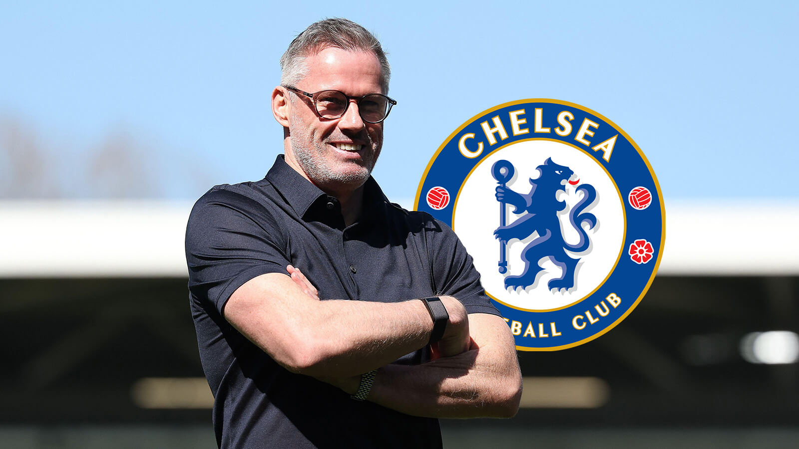 F365 Jamie Carragher with Chelsea badge 1 1