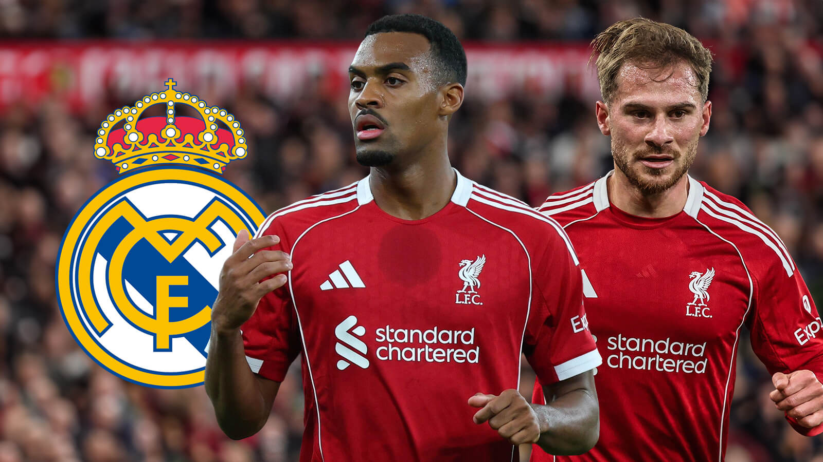 F365 One Badge Alexis Mac Allister Ryan Gravenberch Real Madrid