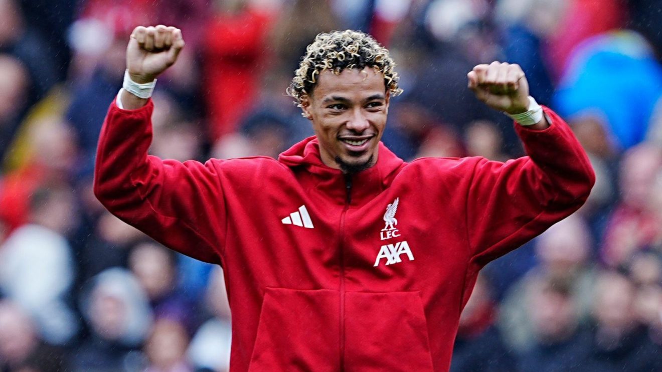 Liverpool striker Hugo Ekitike