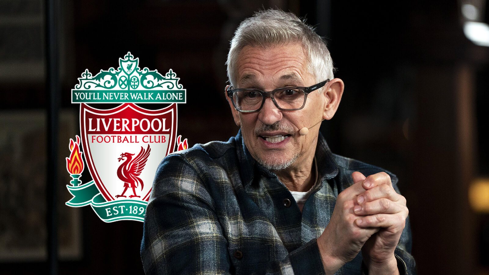 F365 Gary Lineker with Liverpool badge 1 1