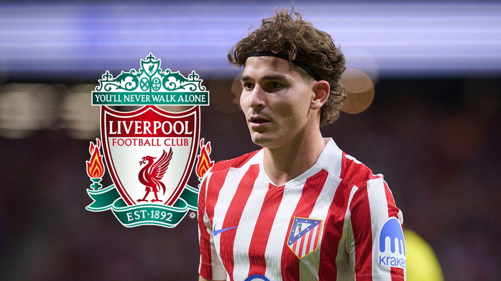 F365 Julian Alvarez with Liverpool badge 1 1