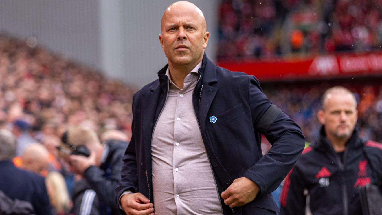 Liverpool head coach Arne Slot before a match
