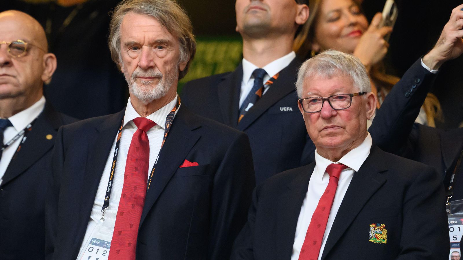 Sir Jim Ratcliffe Sir Alex Ferguson F365