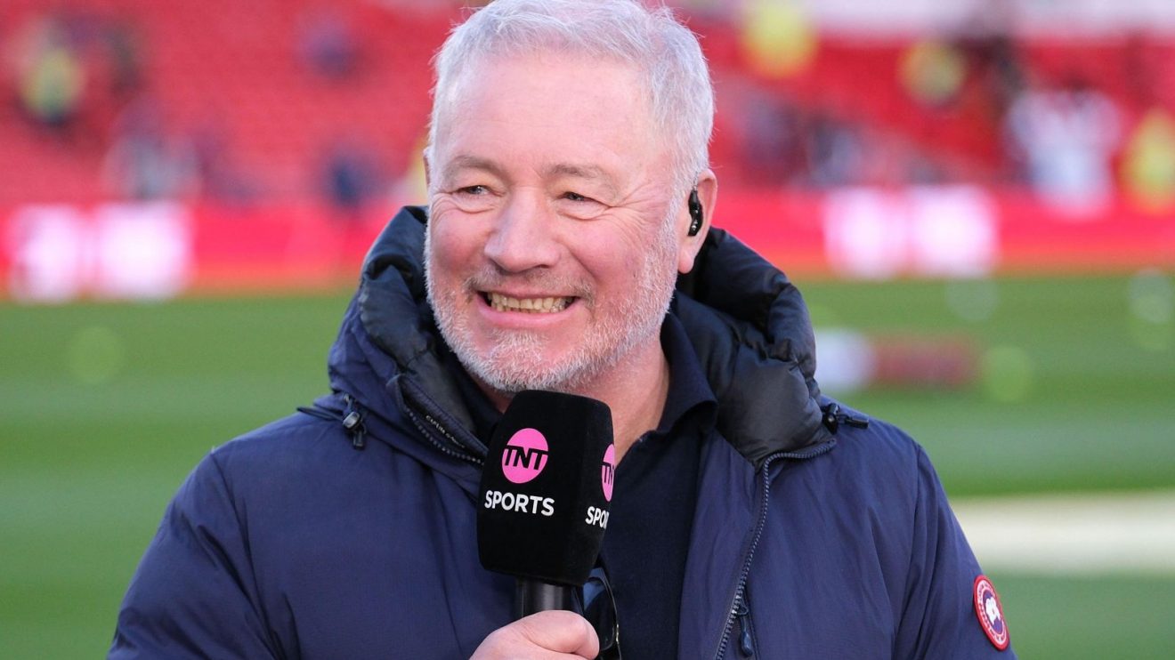Ally McCoist on punditry duty