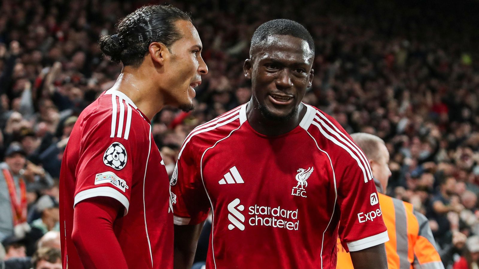 Van Dijk Konate liverpool