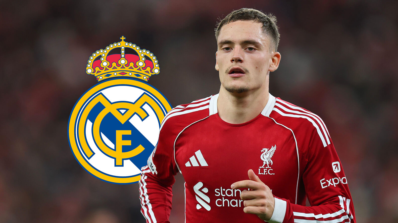 F365 Florian Wirtz with Real Madrid badge 1