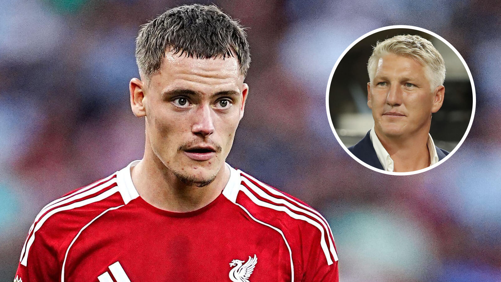 Two Images Collage Florian Wirtz Bastian Schweinsteiger