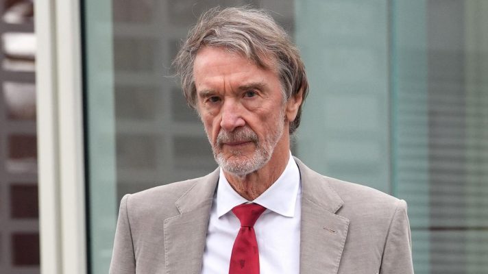 Manchester United's co-owner Jim Ratcliffe.