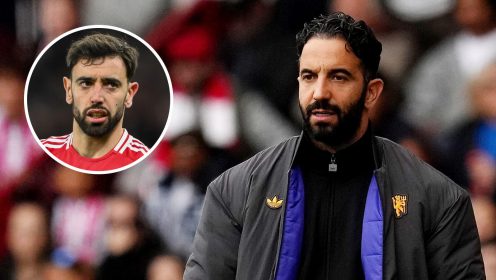 Why Ruben Amorim is ‘really annoyed’ with Man Utd captain Bruno Fernandes