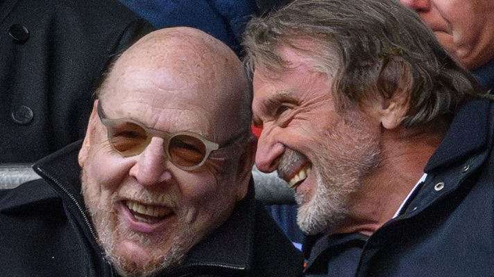 Man Utd co-owners Avram Glazer and Sir Jim Ratcliffe