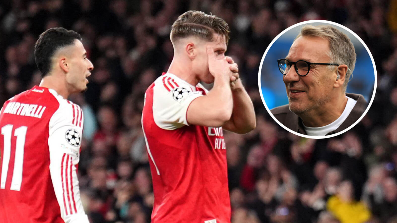 Arsenal tipped to exceed last season's returns but 'worry' remains for Merson 3 Two Images Collage Arsenal FC Paul Merson
