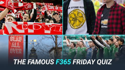The Famous F365 Friday Quiz: Football anthems edition