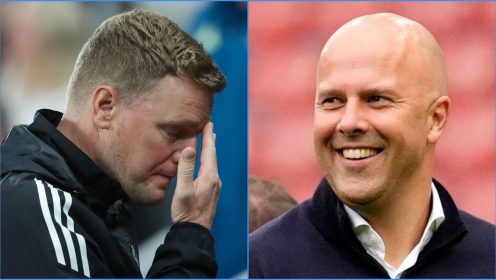Slot accused of obvious Newcastle point and ‘dangerous game’ as Howe ‘hits back’ at Liverpool