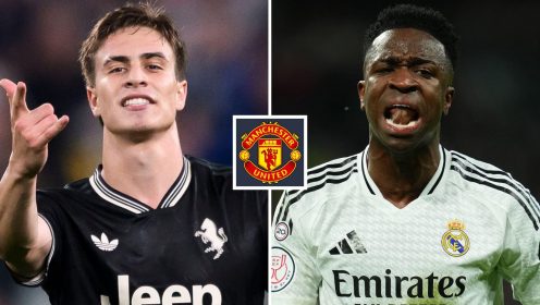 Real Madrid ‘will sell anyone but Mbappe’ for Juventus star? Welcome to Man Utd, Vinicius Jr…