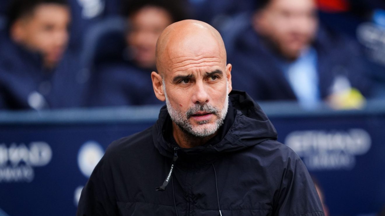 Man City boss Pep Guardiola