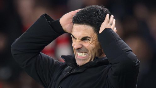 Arsenal dealt ‘frustrating’ injury blow as key star given ‘new set return date’ after suffering ‘setback’