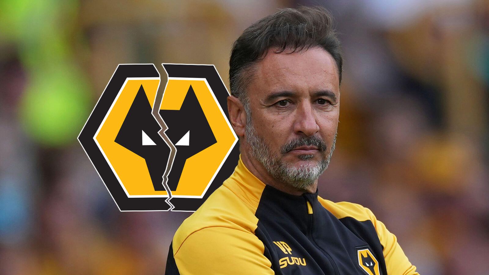 Wolves make Pereira sack decision as 'emergency meeting called' with one key factor revealed 3 Vitor Pereira with Cracked Wolves badge