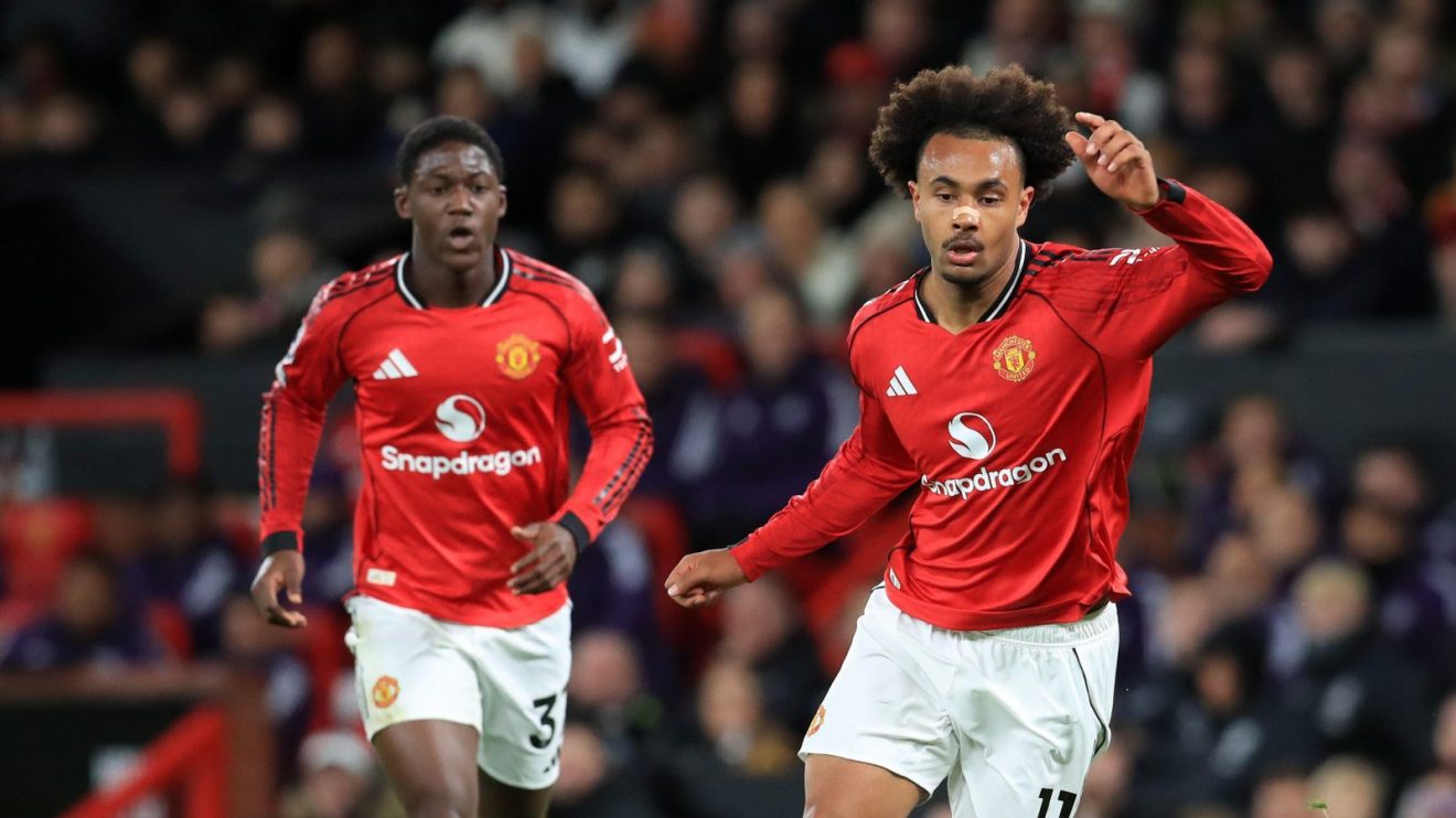 Man Utd duo Joshua Zirkzee and Kobbie Mainoo