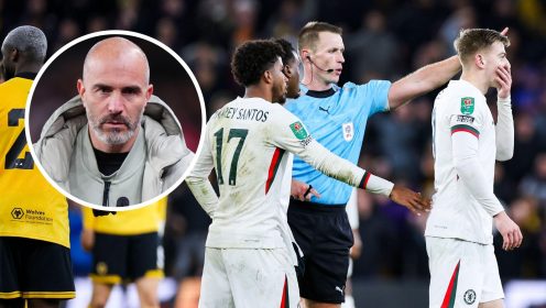 Chelsea boss Maresca tears into ‘stupid’ and ‘embarrassing’ Delap after latest red card