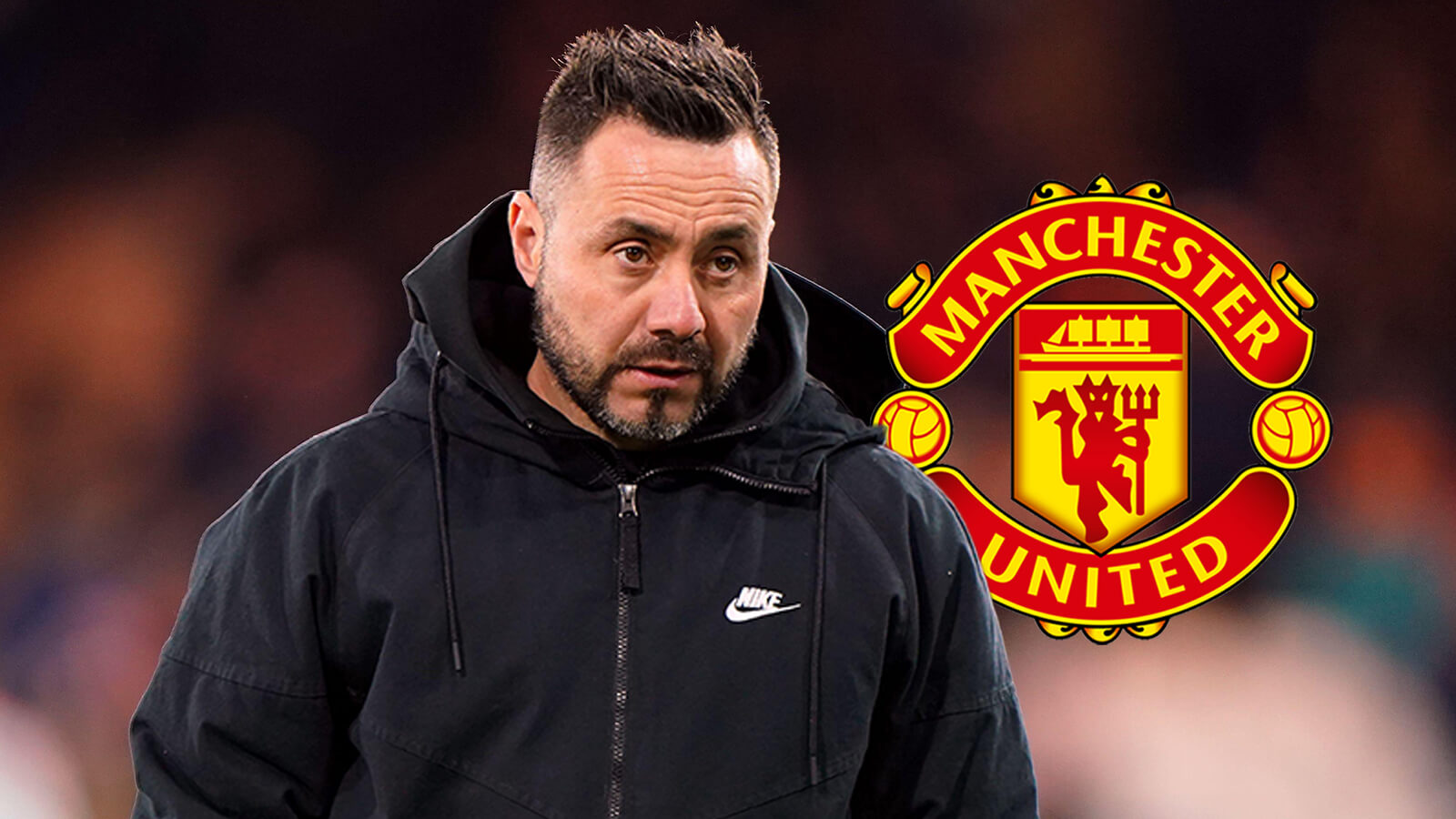 F365 One Badge Roberto De Zerbi Manchester United