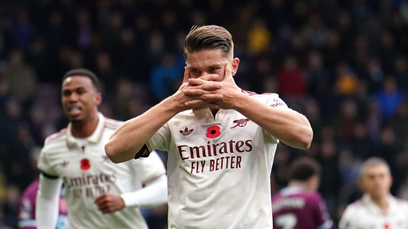 Arsenal striker Viktor Gyokeres