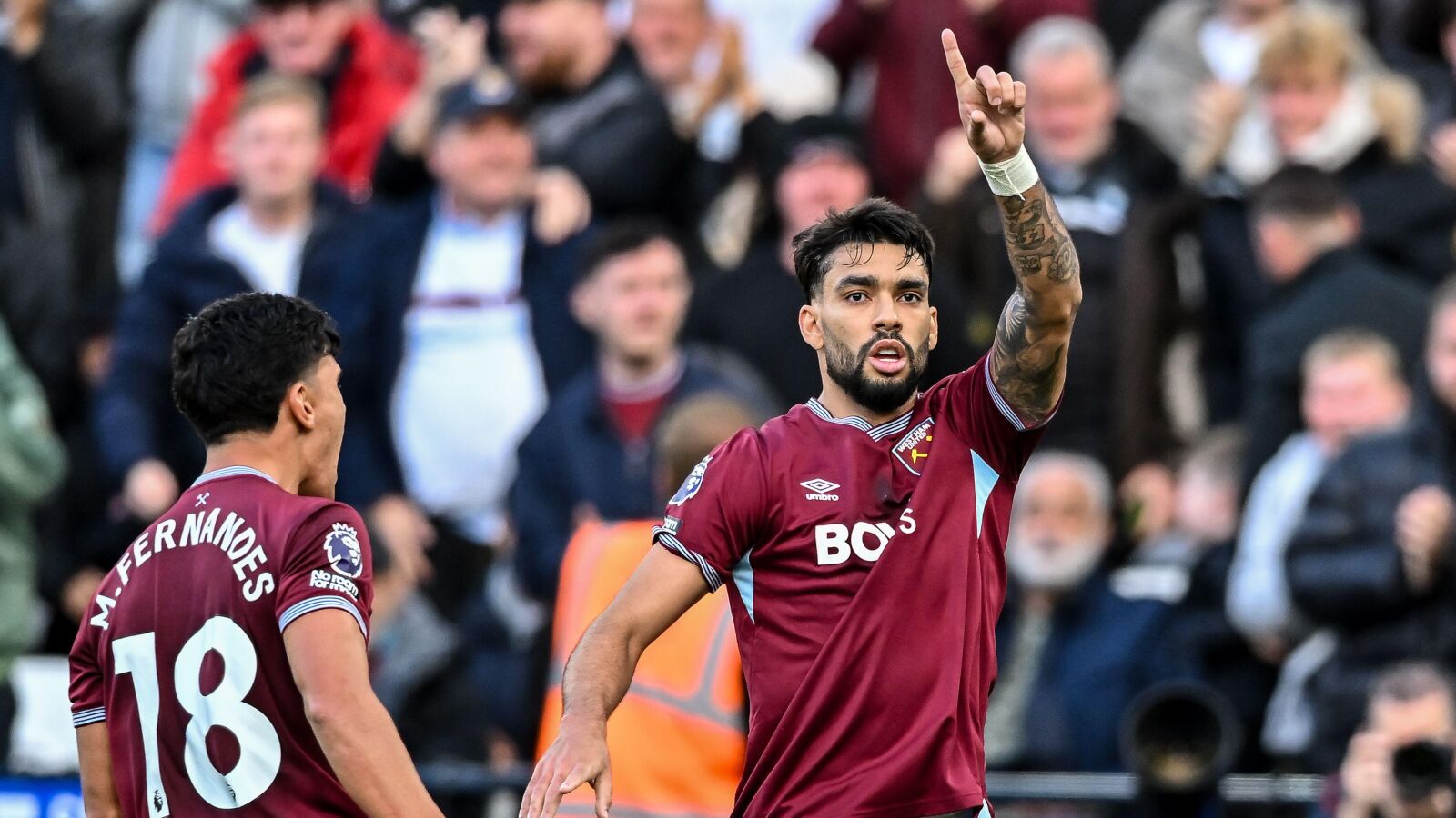 Lucas Paqueta West Ham Newcastle